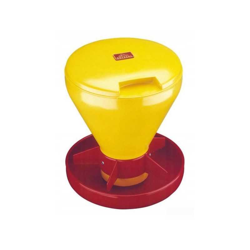 Mini bunkerinis paršelių tiektuvas, 6 litrai, komp