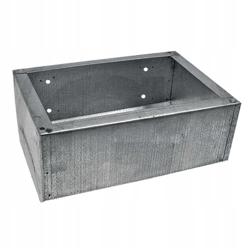 Cinkuoto metalo kampinis lovelis 220x500x340 mm