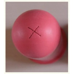 Puikus čiulptukas su pjūviu x raudona