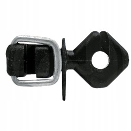 Stumdomas izoliatorius spyruokliniams plieniniams kuoliams