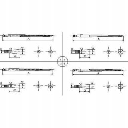 Ft27 krautuvas tiesus 44x980 mm m28x1 5