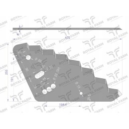 Pašarų vagono peilį naudoja Mayer Standard Royal FA