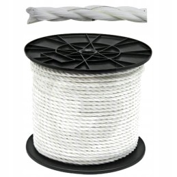 Pintas kabelis, baltas 200 8mm, 6 apkrovos laidai