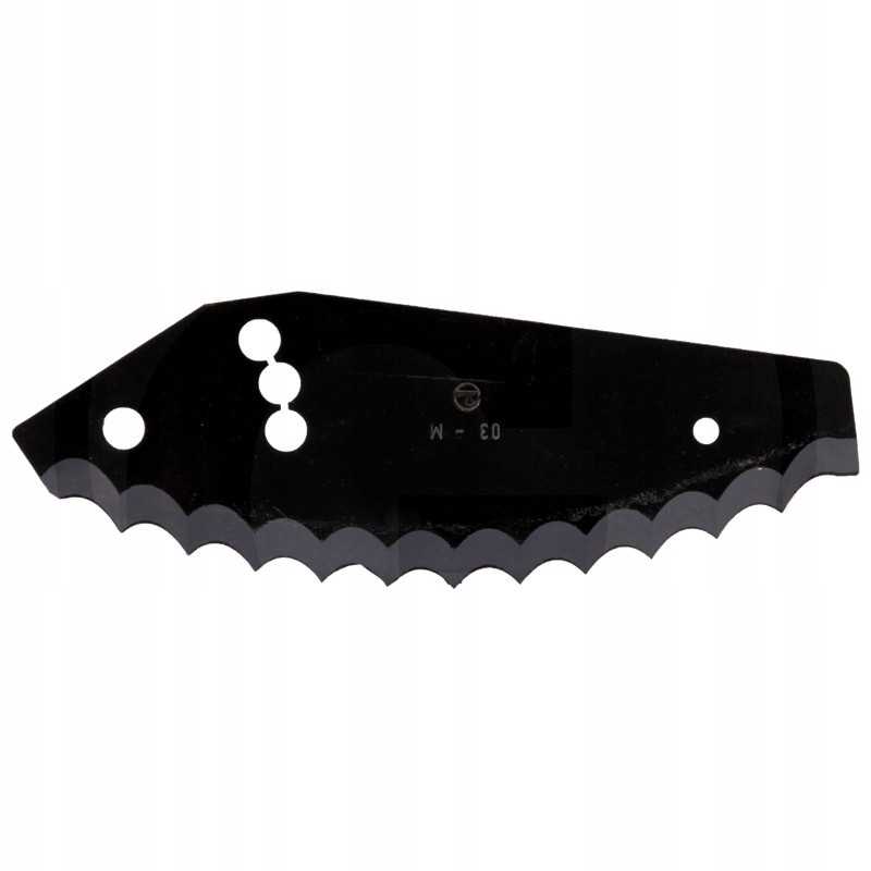 Peilis su 5 mm sukietėjusia danga