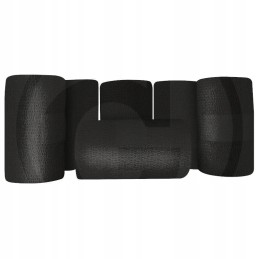 Horizontinis tvarsčių rinkinys juodas 10cmx4m lengvas