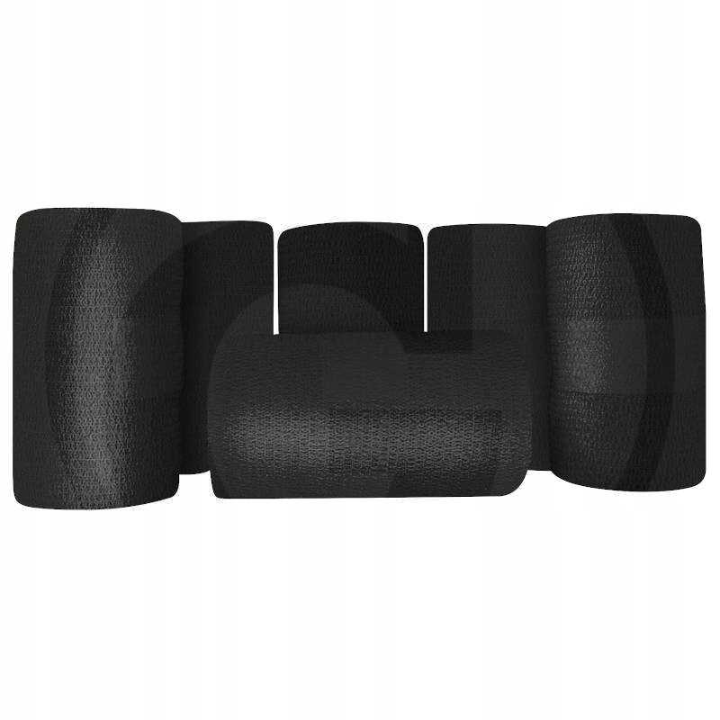 Horizontinis tvarsčių rinkinys juodas 10cmx4m lengvas