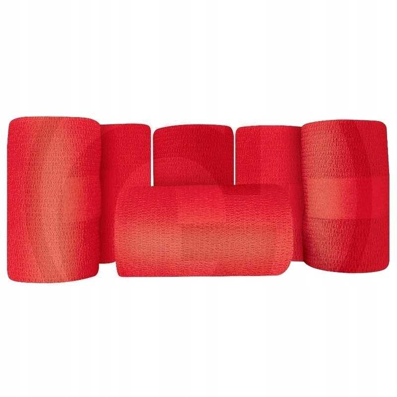 Horizont raudonas tvarsčių rinkinys 10cmx4m ilgio