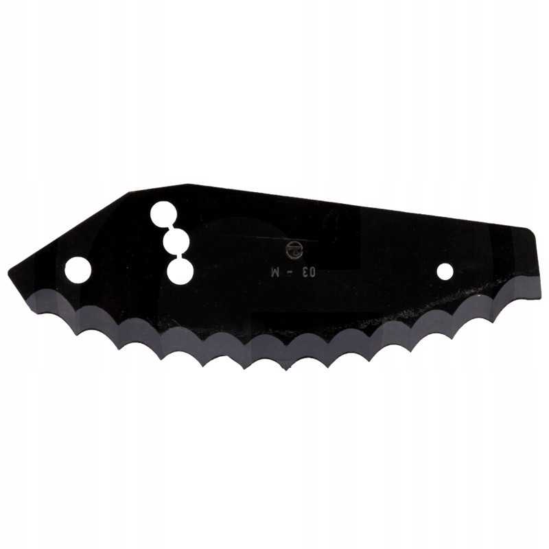 Peilis su 5 mm sukietėjusia danga