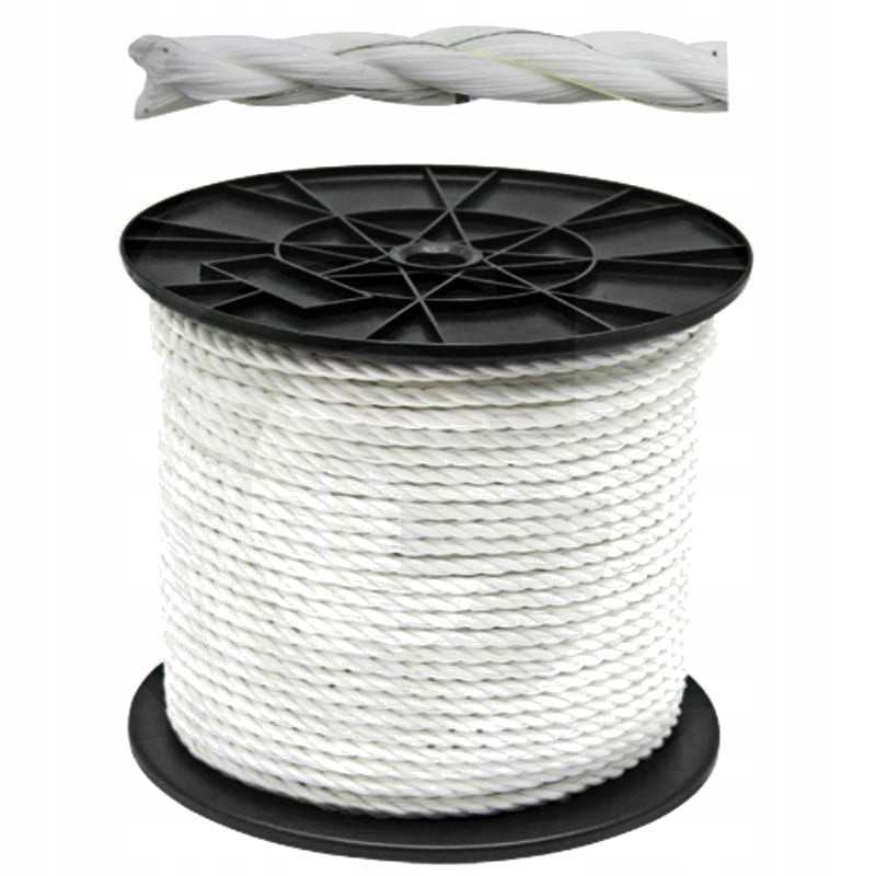 Pintas kabelis, baltas 200 8mm, 6 apkrovos laidai