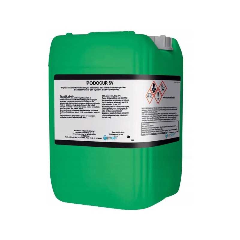 Podocur SV rūgštinis kanopų dezinfekavimo skystis 6 k