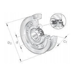 Tuščiojo rato skersmuo 92 mm, anga 15 mm