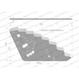 Tiekimo vagono peilį galima naudoti su Sano Mayer su karbidu