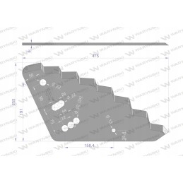 Tiekimo vagono peilį galima naudoti su Sano Mayer Warynski