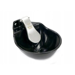 Ketaus dubeninė gertuvė su nerūdijančio plieno liežuvėliu