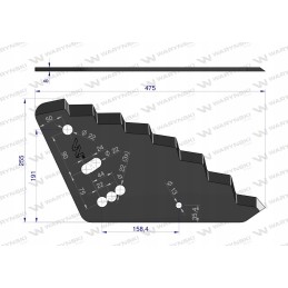 Mayer Warynski pašarų vagono ašmenys
