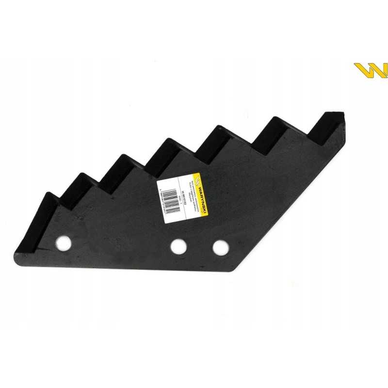 Tiekimo vagono peilis naudojamas su volframo karbidu