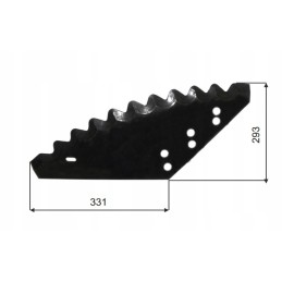 Storti pašarų vagono peilis 168000401 527527421 90068