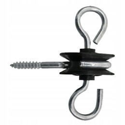 Atvirų vartų rankenos izoliatorius su kabliuku ir ąsele