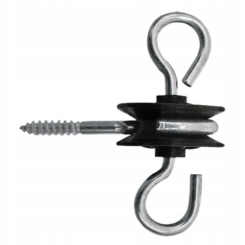 Atvirų vartų rankenos izoliatorius su kabliuku ir ąsele