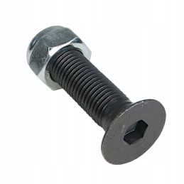 Kūginis šešiakampis sraigtas tiekimo vagono ašmenims m16x60 10 9