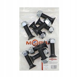 Kūginis šešiakampis sraigtas tiekimo vagono ašmenims m16x60 10 9