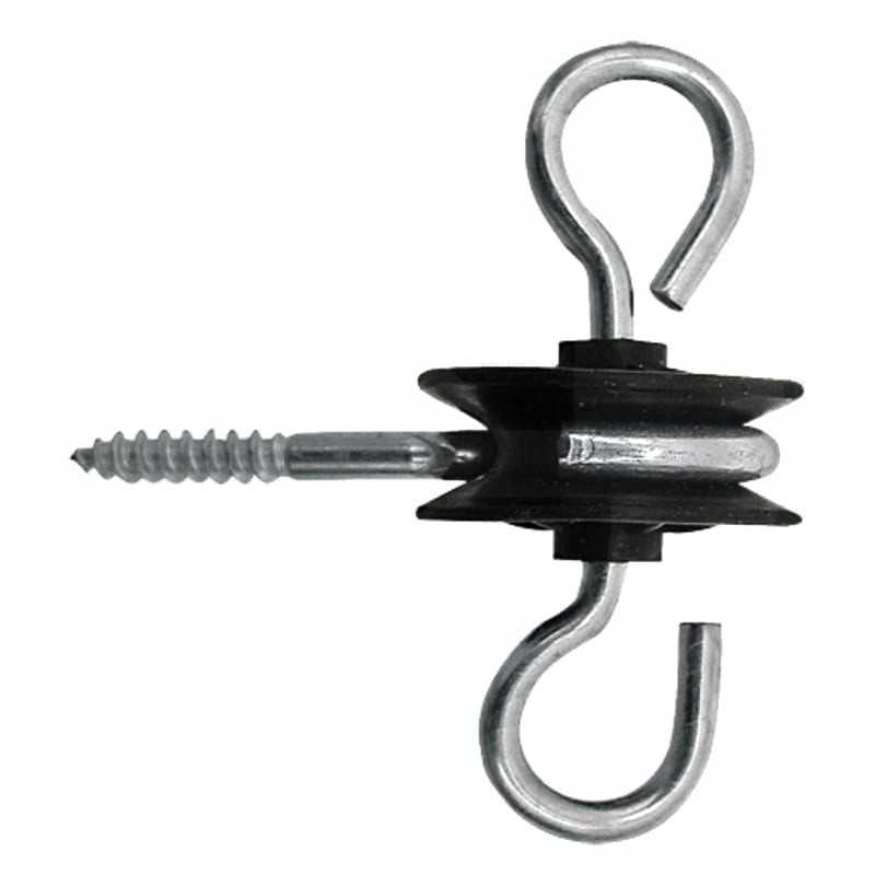 Atvirų vartų rankenos izoliatorius su kabliuku ir ąsele