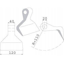 Cabe's plakimo peilis