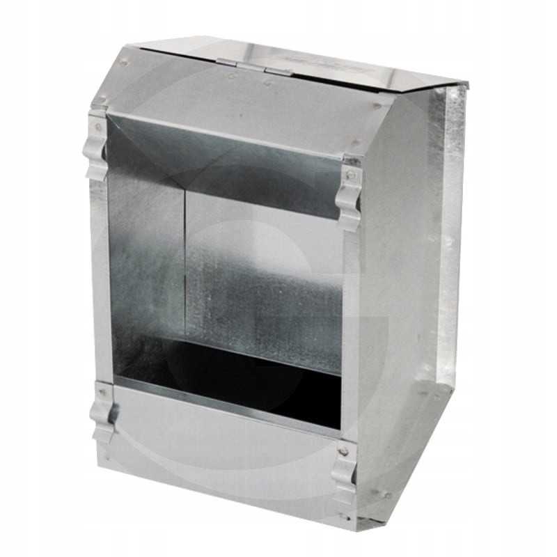 Horizont triušių lesyklėlė 2200 ml, cinkuota