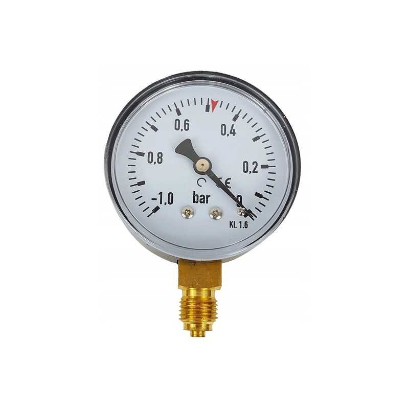 Vakuuminis matuoklis mažas q63 mm sriegis 1 4