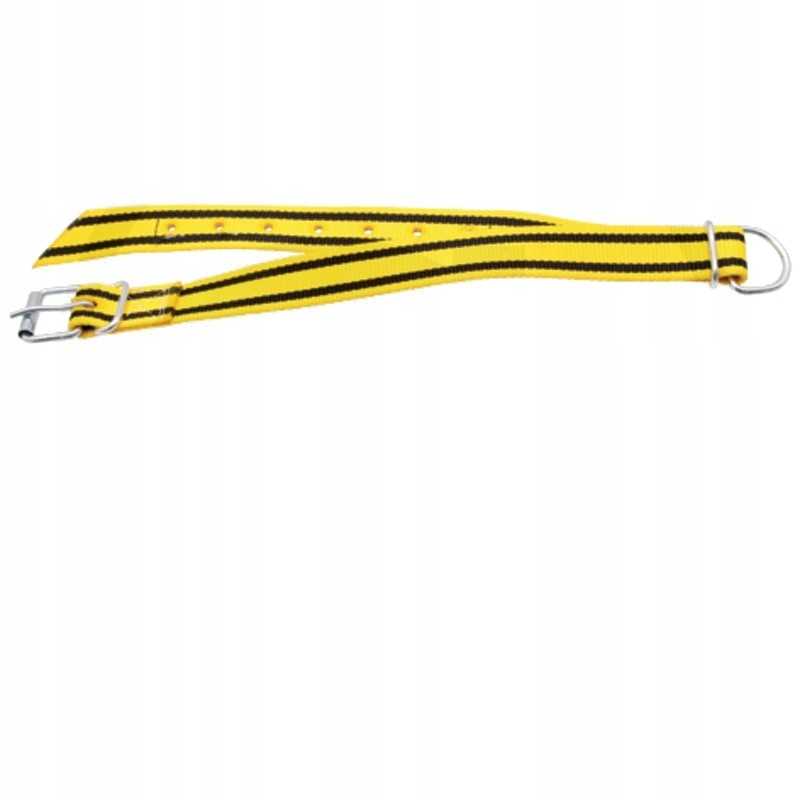 Nailono geltona pusjuostė 900x35mm verstellbar 35