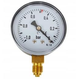 Vakuuminis matuoklis fi 63 sriegis 1 4 mažas