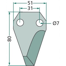Noz cl07 007 70 157 sgariboldi