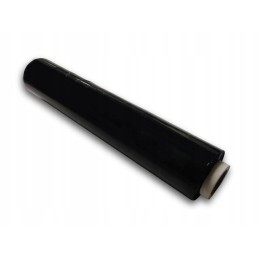 Juoda tampri folija, rankinis vyniojimas, tempimo dalis