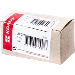 Kūginės galvutės kniedės 6x12 mm 0 5 kg