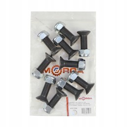 Kūginis šešiakampis sraigtas tiekimo vagono ašmenims m16x50 10 9