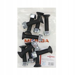 Kūginis šešiakampis sraigtas tiekimo vagono ašmenims m16x70 10 9