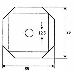 A7153000 Kuhn pašarų vagono peilis