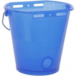 Maitinimo kibiras, mėlynas, skaidrus, 8 l