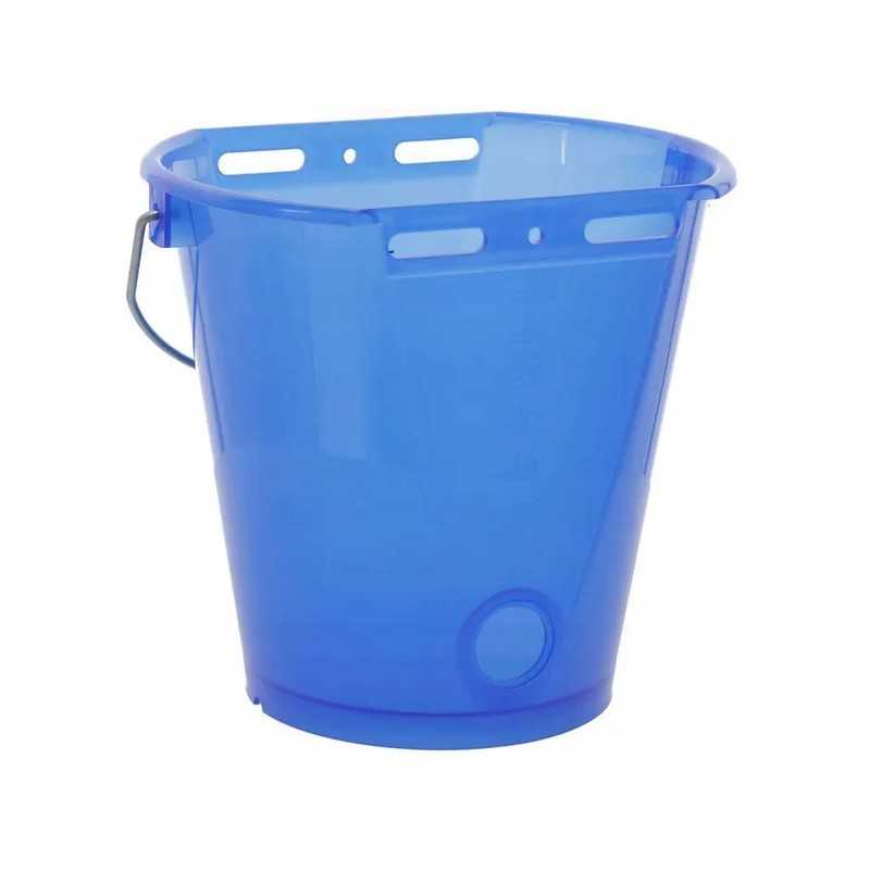 Maitinimo kibiras, mėlynas, skaidrus, 8 l