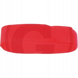 Raudona identifikavimo juosta 40mmx35cm