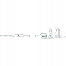 Vienas cinkuotas tvirtinimo elementas