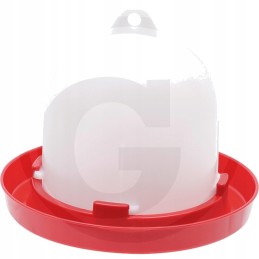 Paukštienos girdykla, uždaryta durtuvu, plastikinė 3 5