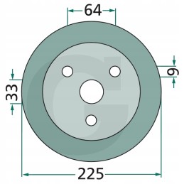 Utina ganyklų siurblio membrana
