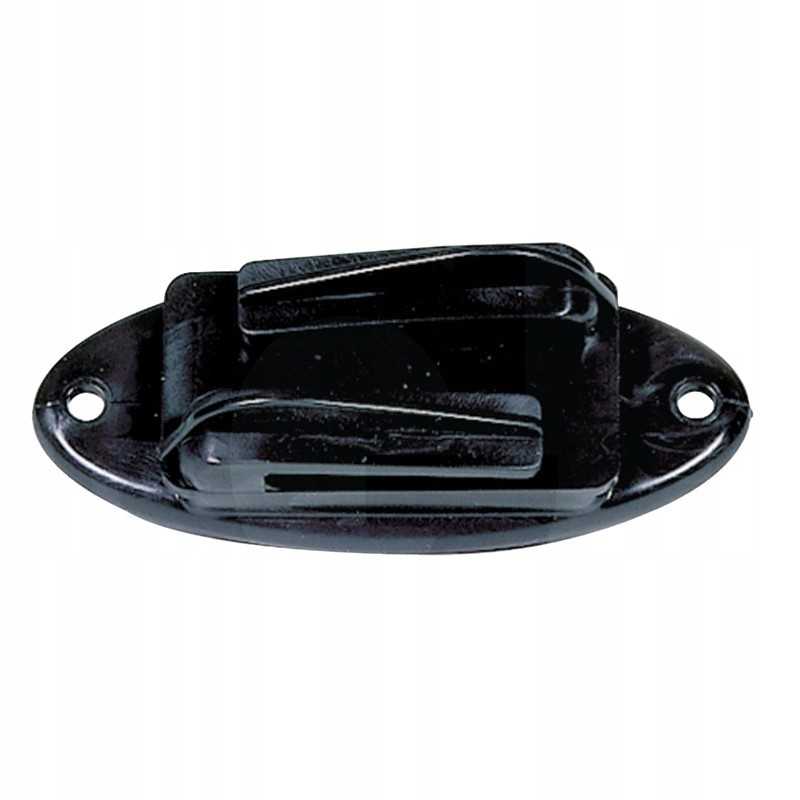 Horizontinis izoliatorius juostinėms tvoroms, juodas, 40 m