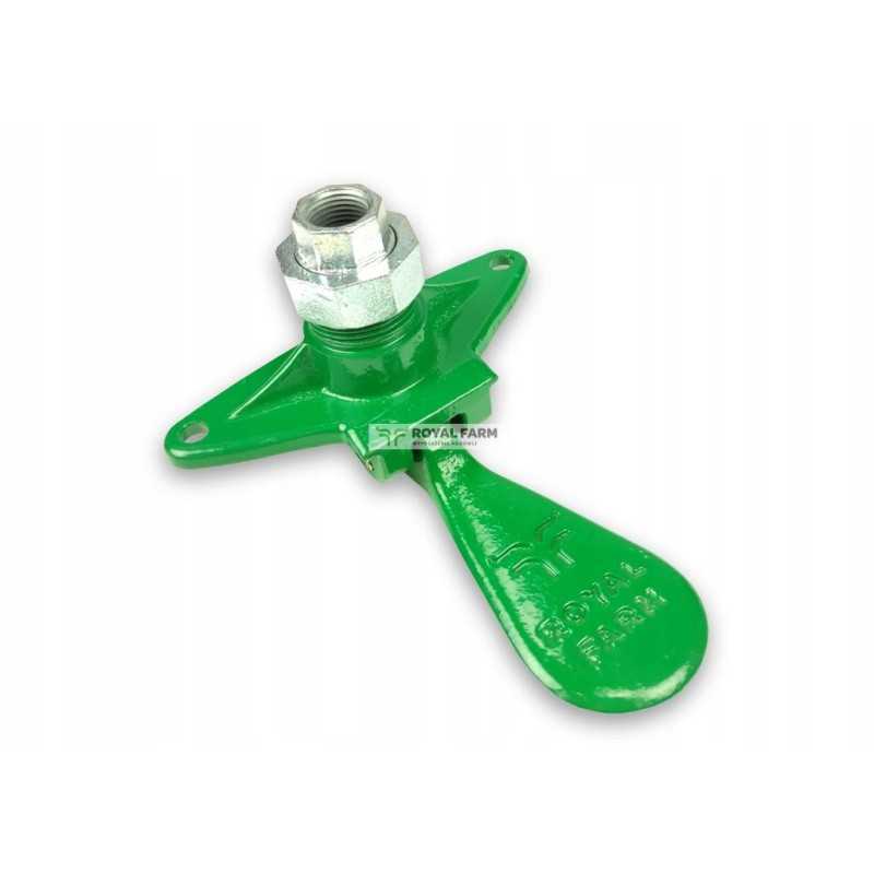 Pilnas vandens telkinys su karališku ūkio liežuviu