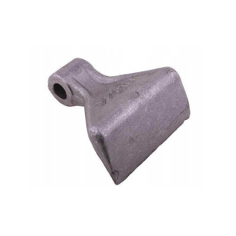 Plaktuko mulčiavimo naudojimas: 18 mm skylė