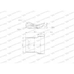 Plaktukas mulčiavimas skirtas naudoti su Samasz Duck