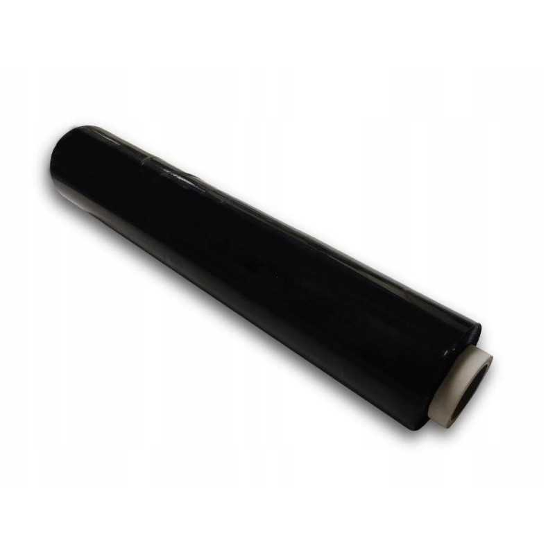 Juoda tampri folija, rankinis vyniojimas, tempimo dalis