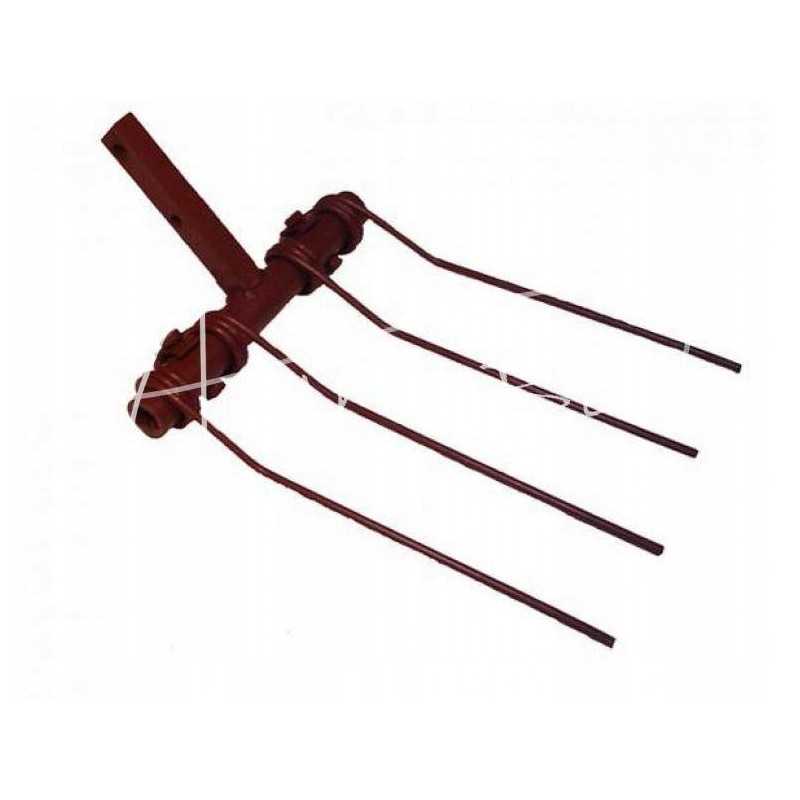 Apverskite šakių vartytuvo šakes