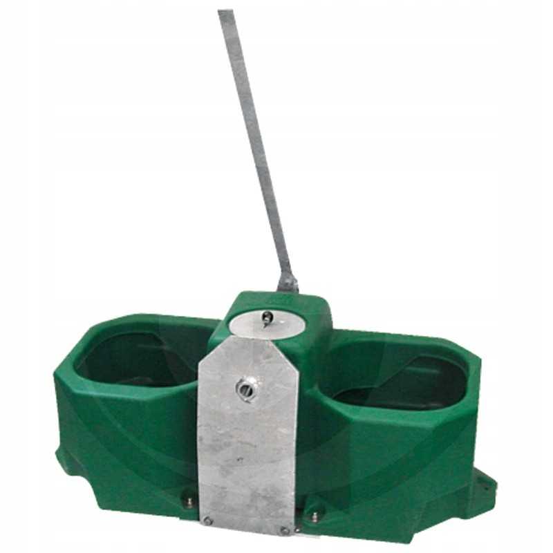 Dviejų kamerų suevia laistytuvas su plūdiniu vožtuvu 80